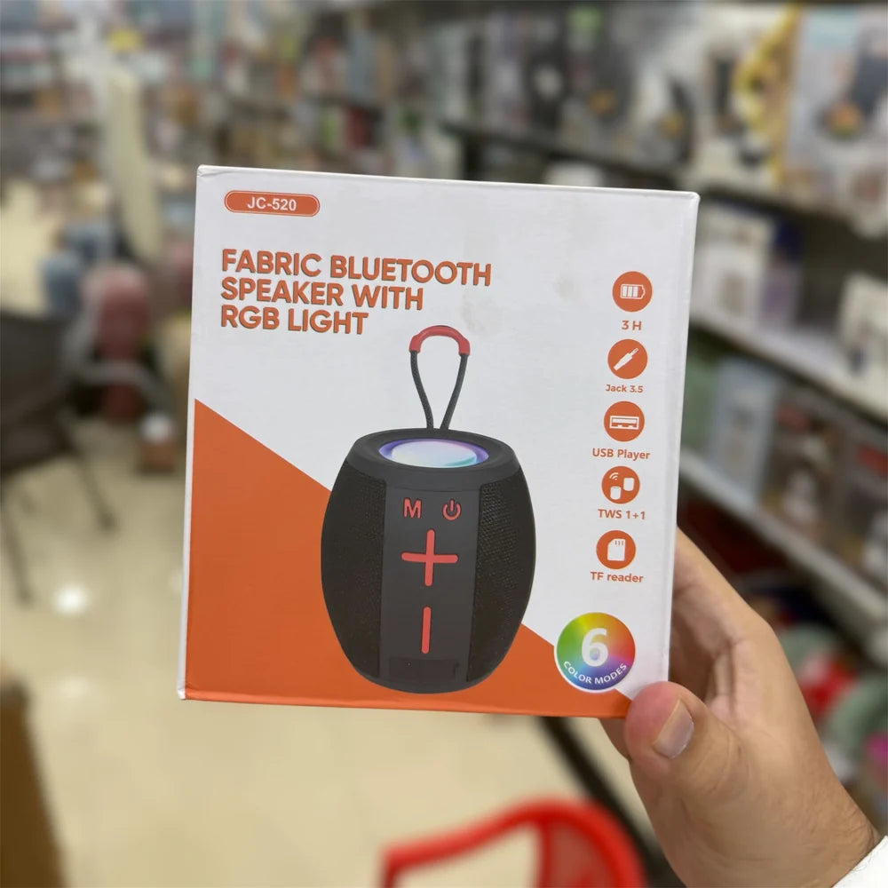 KAMAL Brand Imported Bluetooth RGB Light Speaker JC-520