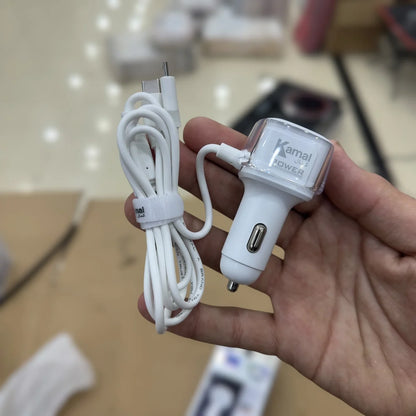 1 year Warranty Kamal 38w Car Charger 865