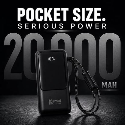 The Kamal KPB24 20,000mAh Hajj & Umrah Special Power Bank – Fast Charging