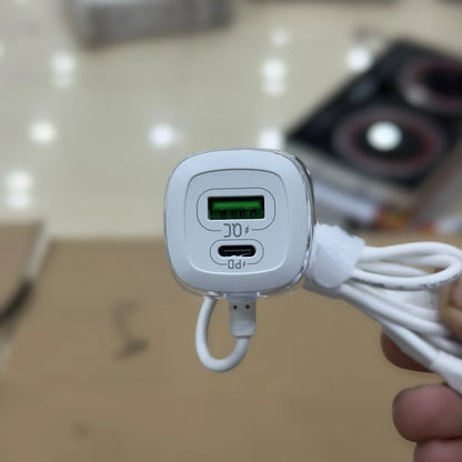 1 year Warranty Kamal 38w Car Charger 865