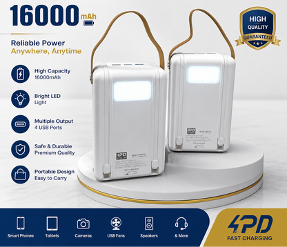 KAMAL LOT Imported KPB0161 - 160 160000mAh Power Bank | 60w 22.5W PD Super Fast Charging