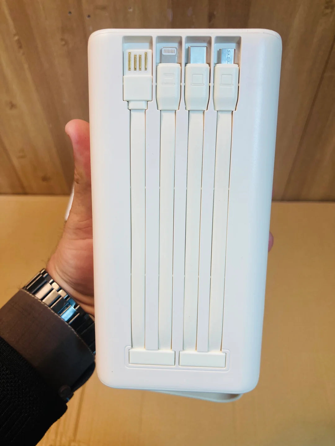 180w PD Fast 60w Kamal Power Bank K131 (130000mAh, Black/White)