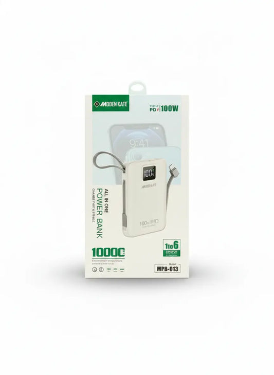 MODEN KATE Ultra Compact Super Fast Charging Power Bank – Lot Imported