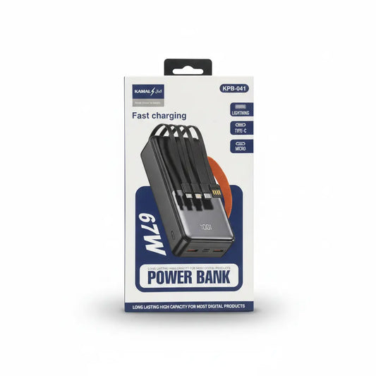 Kamal 67W Fast Charging Power Bank 40000mAh KPB-041