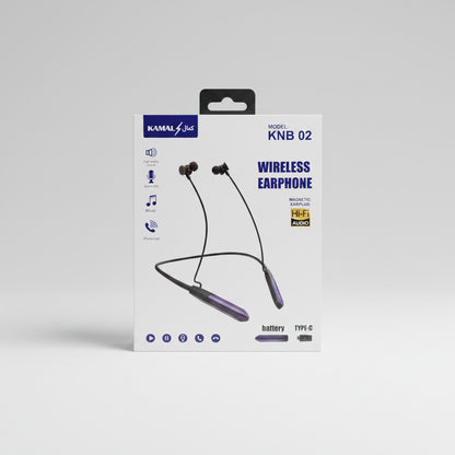 Kamal 5.4 Bluetooth Wireless Neckband - Earphones KNB02