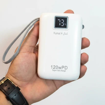 Kamal Ultra Compact Super Fast Charging Power Bank 120W -  CK 01