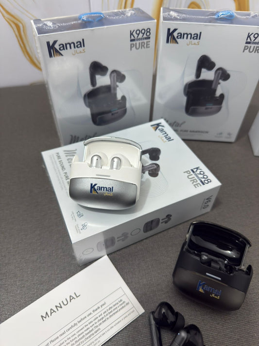 Kamal K998 True Wireless Earbuds – Metal Pure Sound,