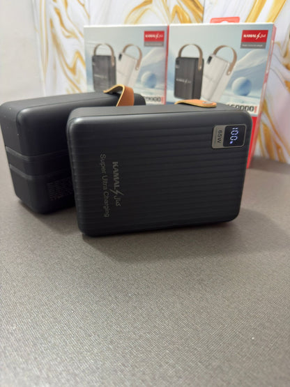 KAMAL K160 60W Super Fast Charging Power Bank – Massive 160000mAh Made in Dubai