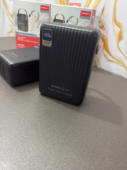 KAMAL K160 60W Super Fast Charging Power Bank – Massive 160000mAh Made in Dubai
