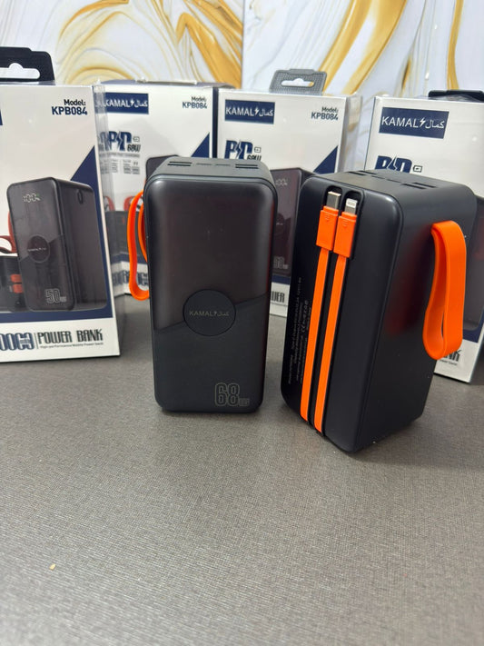 KAMAL KPB084 68W Super Fast Charging Power Bank – Massive 80000mAh