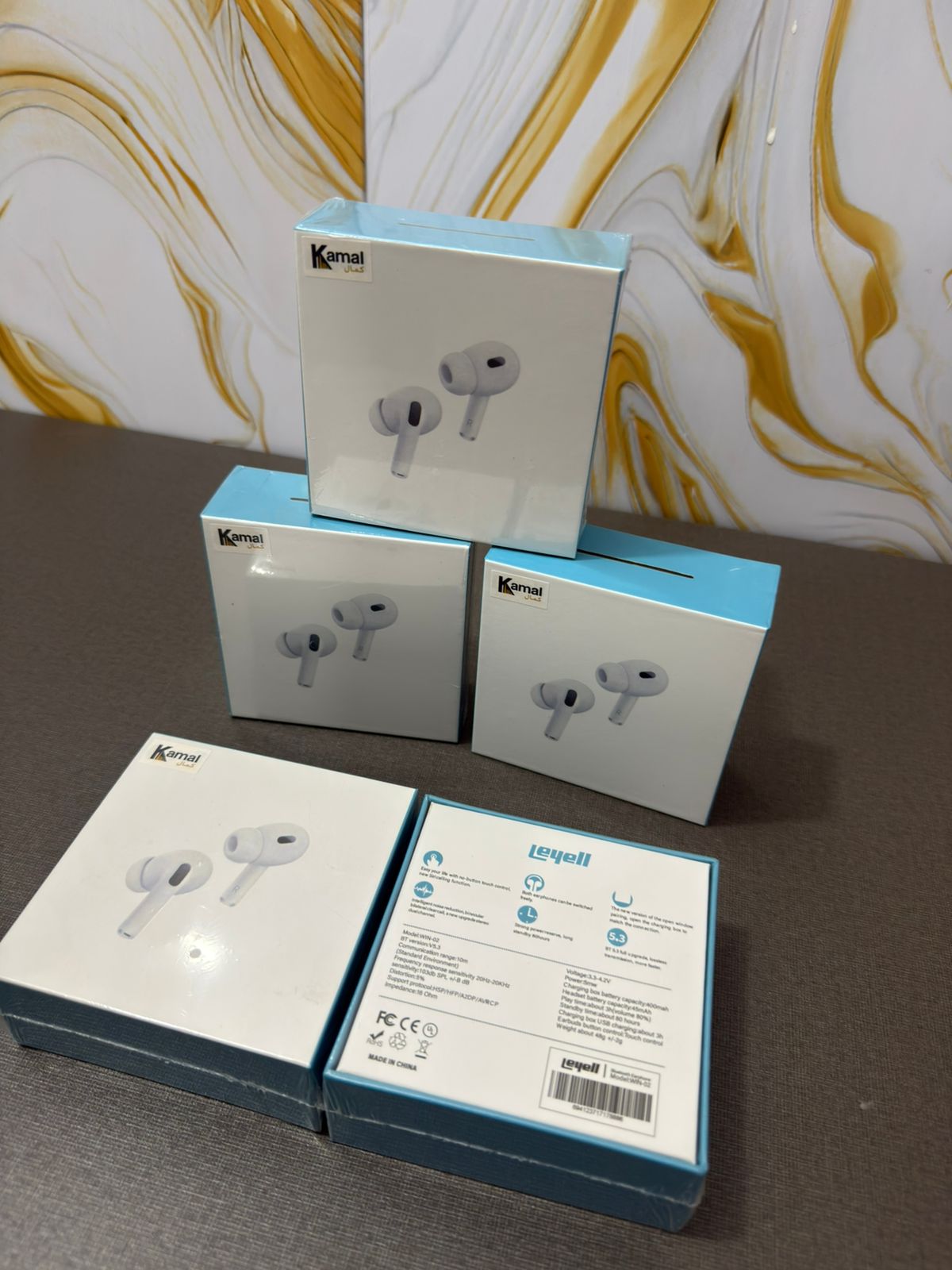 Leyell WIN-02 True Wireless Earbuds 60-Hour Standby, Touch Control