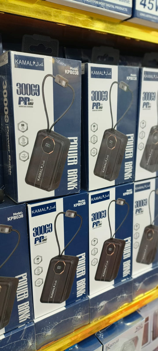 45w new Design Multi Cables Fastest powerbank