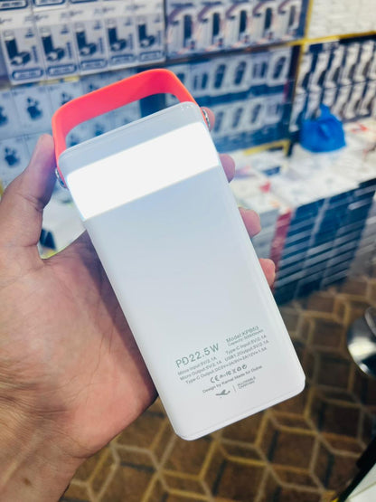 Kamal KPB53 50,000mAh Solar Power Bank – 22.5W PD Fast Charging with 4 Built-in CABLE