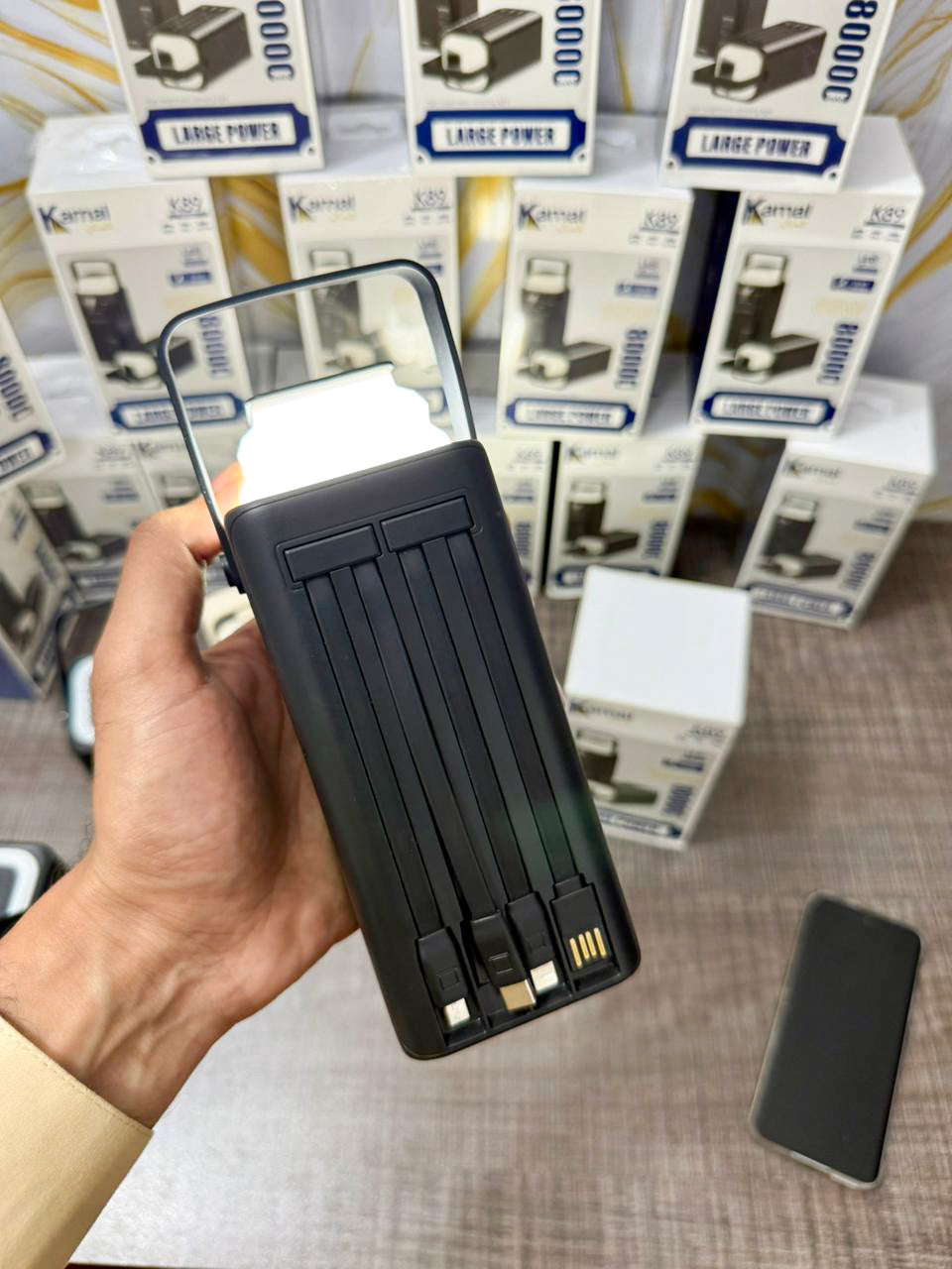 The Titan 80K Full Lithium Ultra-High Capacity 65W Fast Powerbank