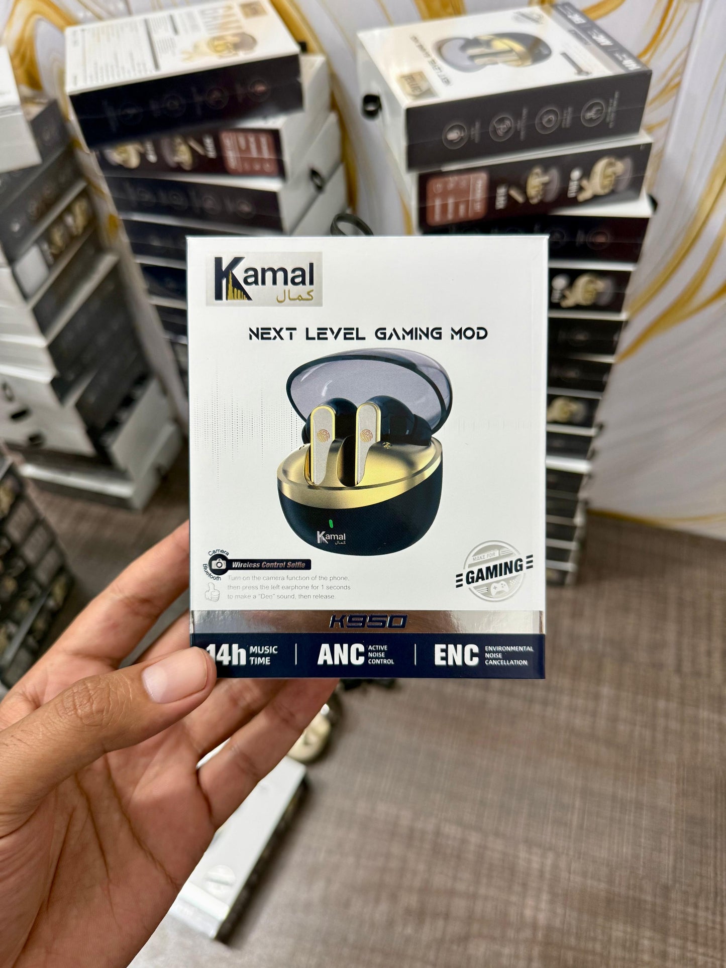 (Touch Camera) Kamal K950 Next-Level Gaming Earbuds – ZERO PAIN