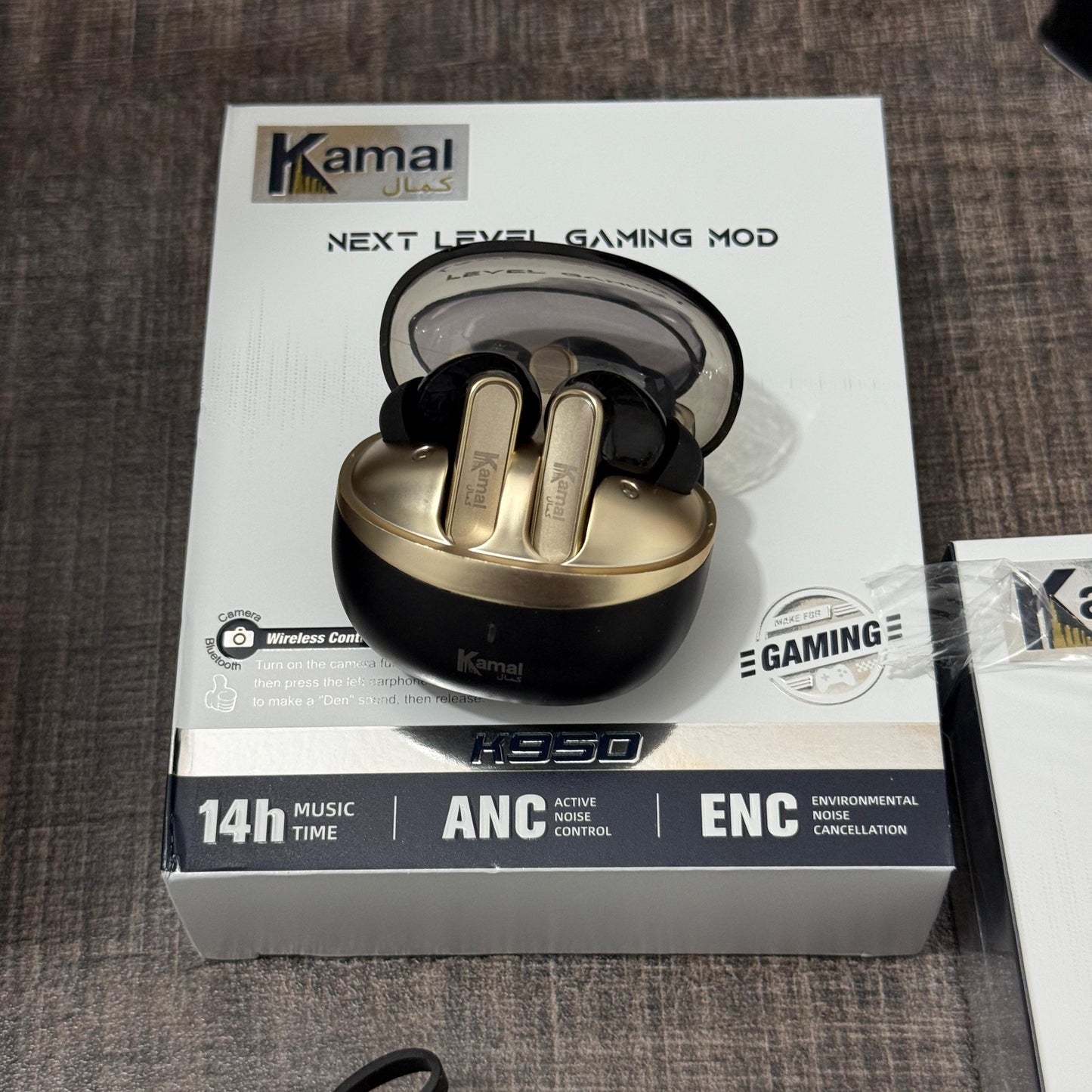 3 Years WARRANTY (Touch Camera) Kamal K950 Next-Level Gaming Earbuds – ZERO PAIN
