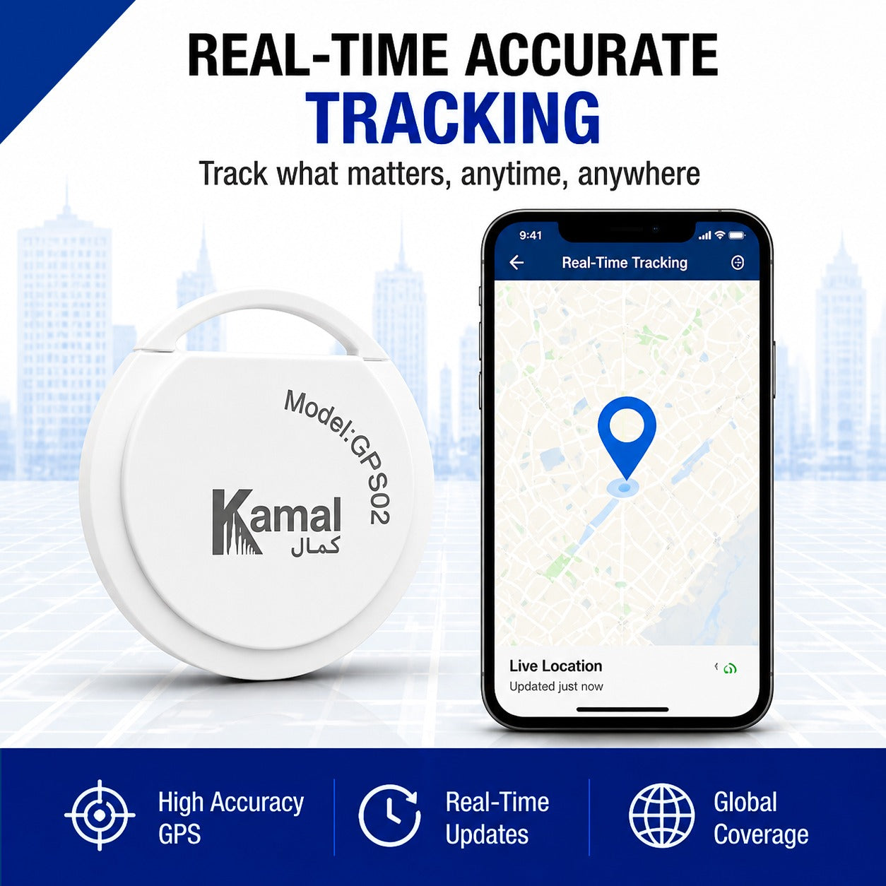 Kamal Smart Live Location Tracker GPS02