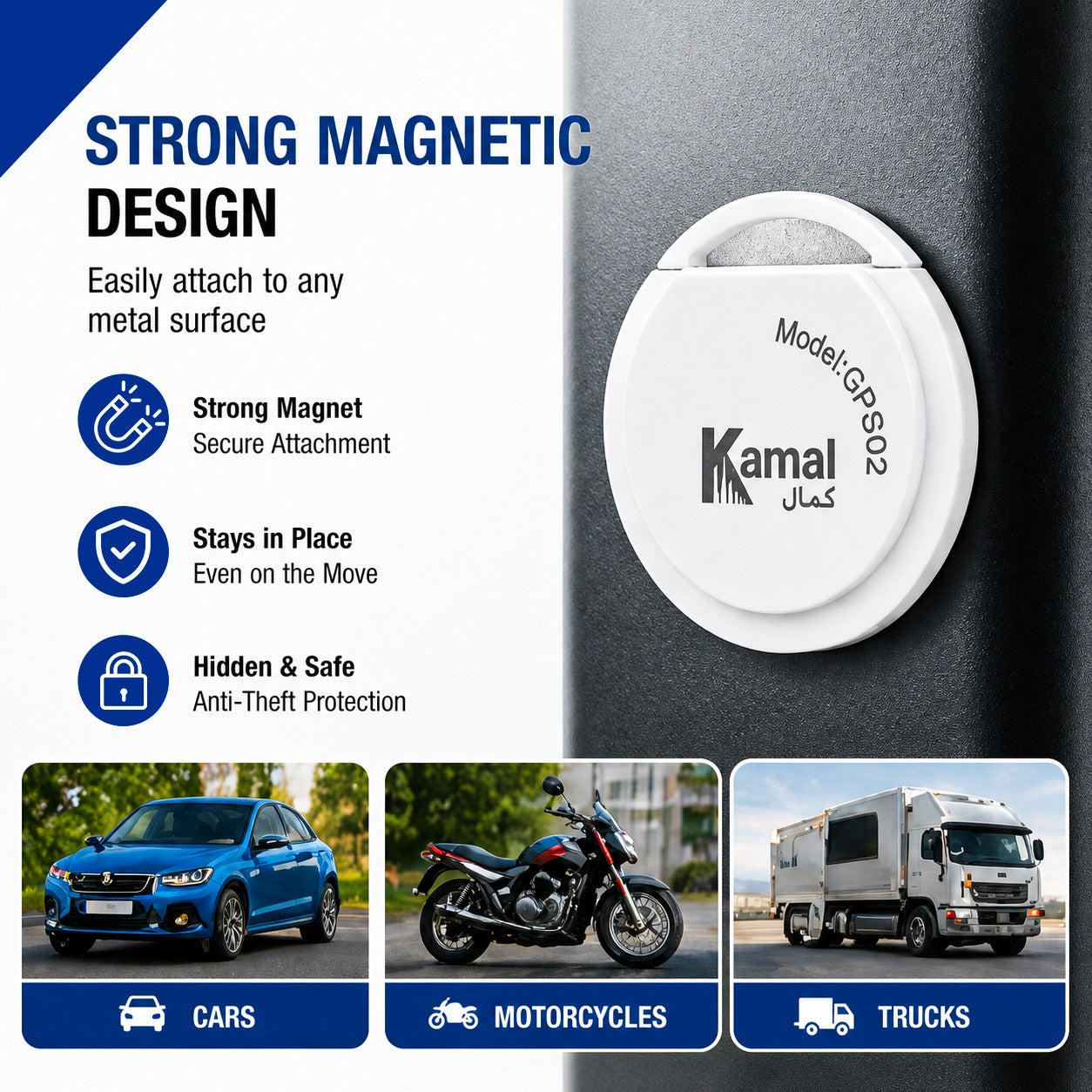 Kamal Smart Live Location Tracker GPS02