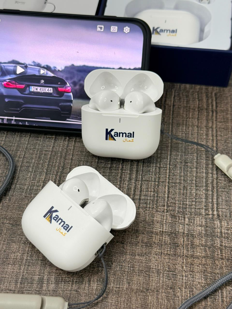 Quality Product Kamal Saver K940 Wireless Earbuds! 40 Hours Battery
