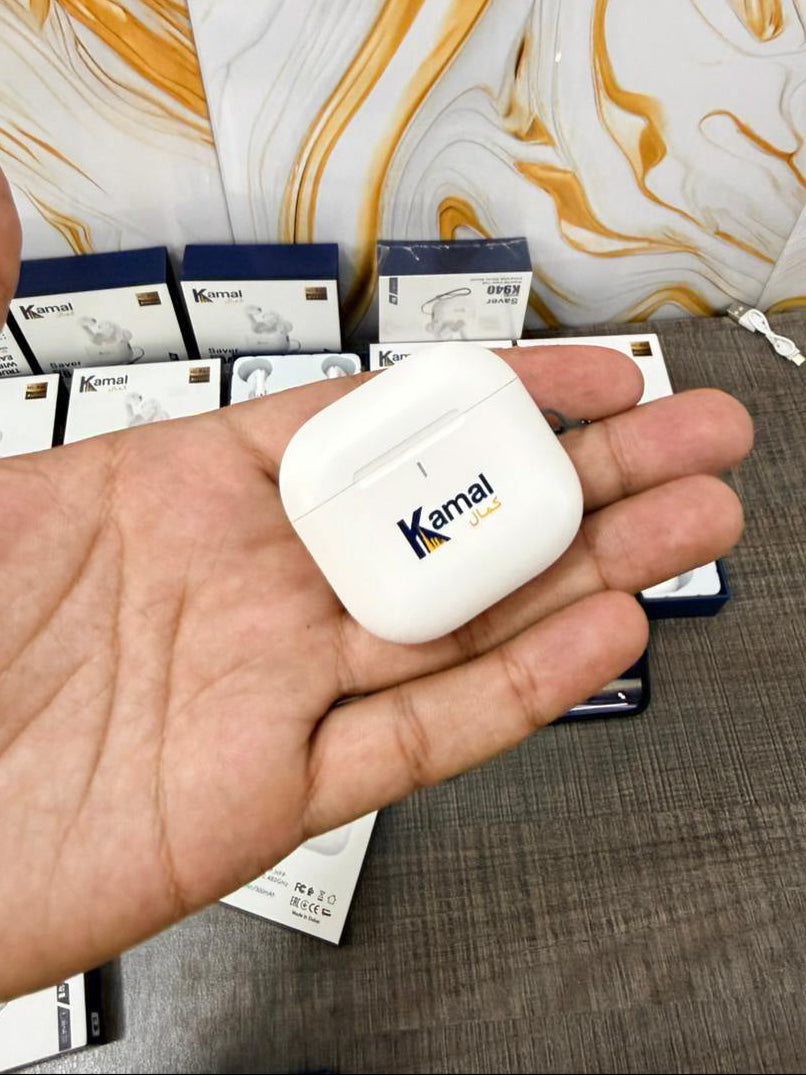 Quality Product Kamal Saver K940 Wireless Earbuds! 40 Hours Battery