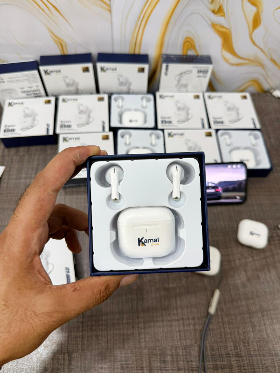 Quality Product Kamal Saver K940 Wireless Earbuds! 40 Hours Battery