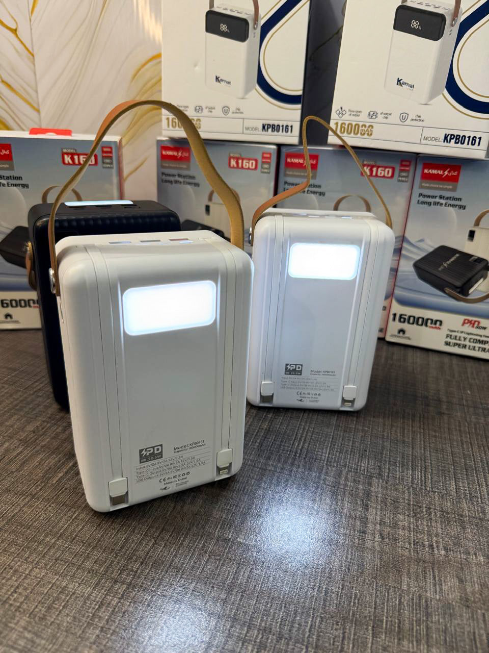 KAMAL LOT Imported KPB0161 - 160 160000mAh Power Bank | 60w 22.5W PD Super Fast Charging