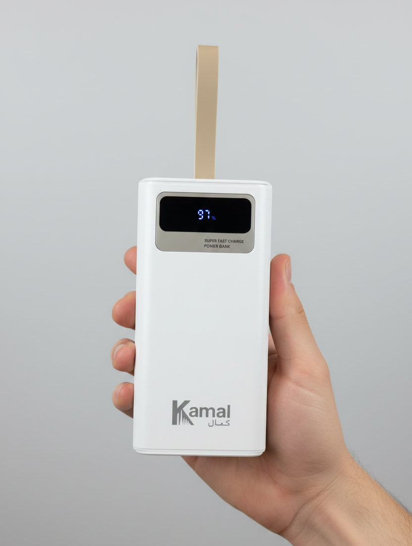 Kamal KPB80 UltraCharge Power Bank - 80000mAh | 80W Fast Charging | PD 22.5W