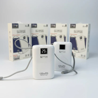 Kamal Ultra Compact Super Fast Charging Power Bank 120W -  CK 01