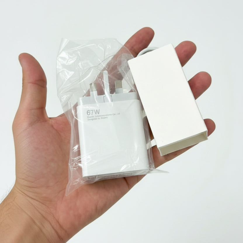 Xiaomi 67W HyperCharge Adapter – Original 1years Warranty