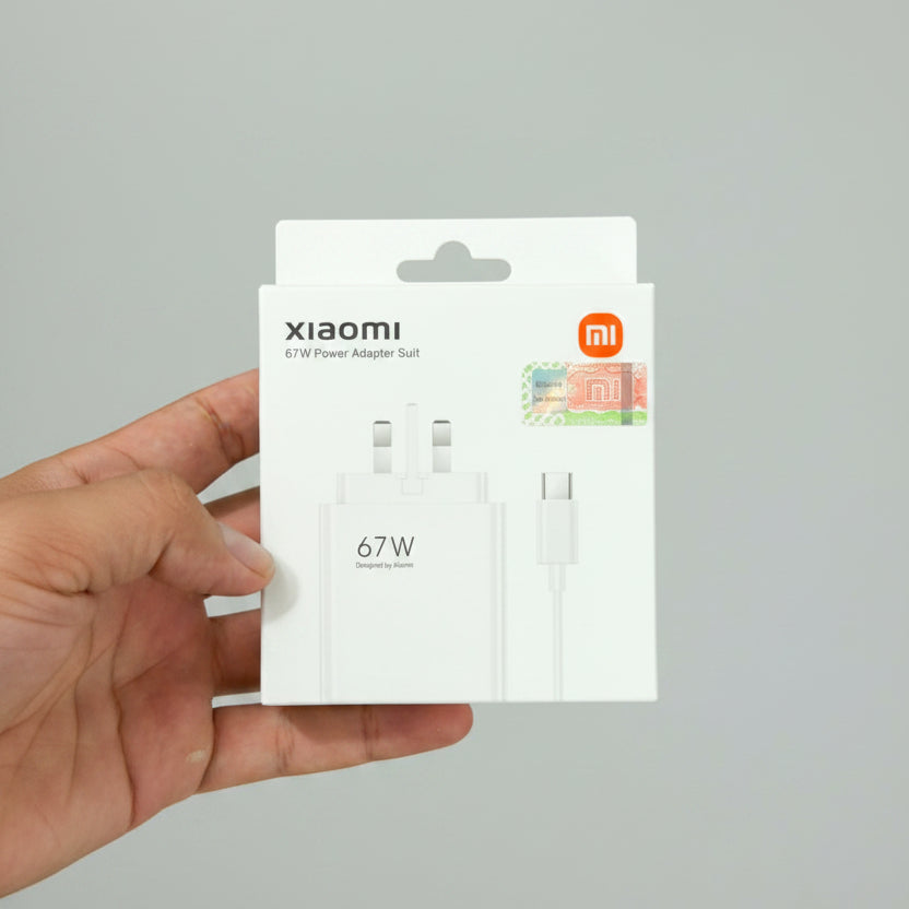 Xiaomi 67W HyperCharge Adapter – Original 1years Warranty