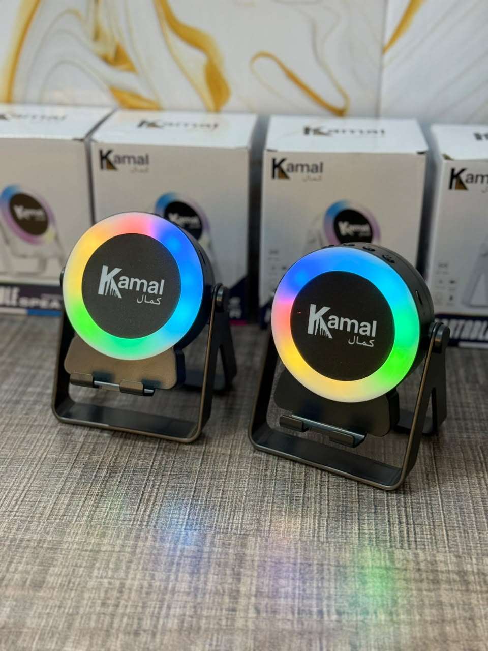 1 Year Warranty Kamal ESP-02 Portable Deep Bass & Phone Holder