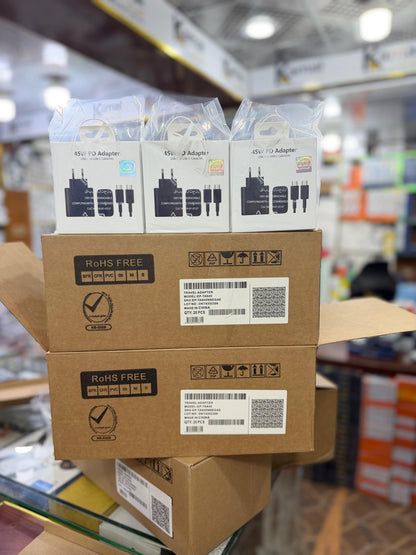 The 45W Super Fast Charger 2.0 with 5A USB-C cable