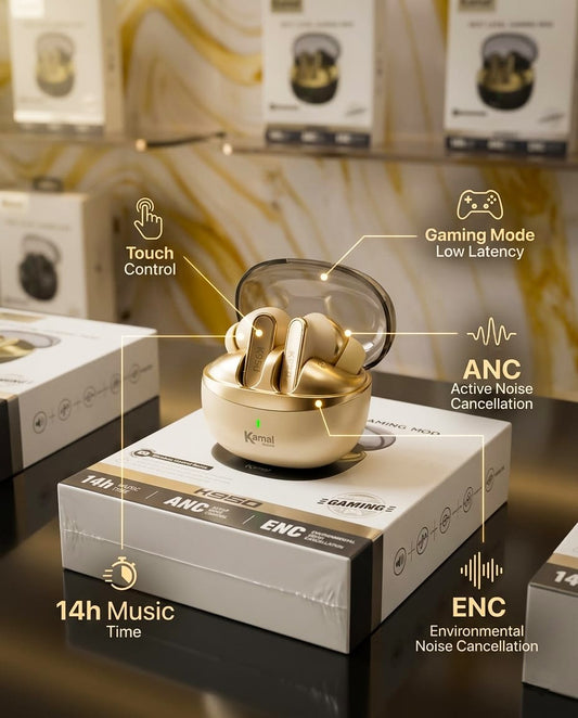 (Touch Camera) Kamal K950 Next-Level Gaming Earbuds – ZERO PAIN