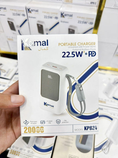 The Kamal KPB24 20,000mAh Hajj & Umrah Special Power Bank – Fast Charging