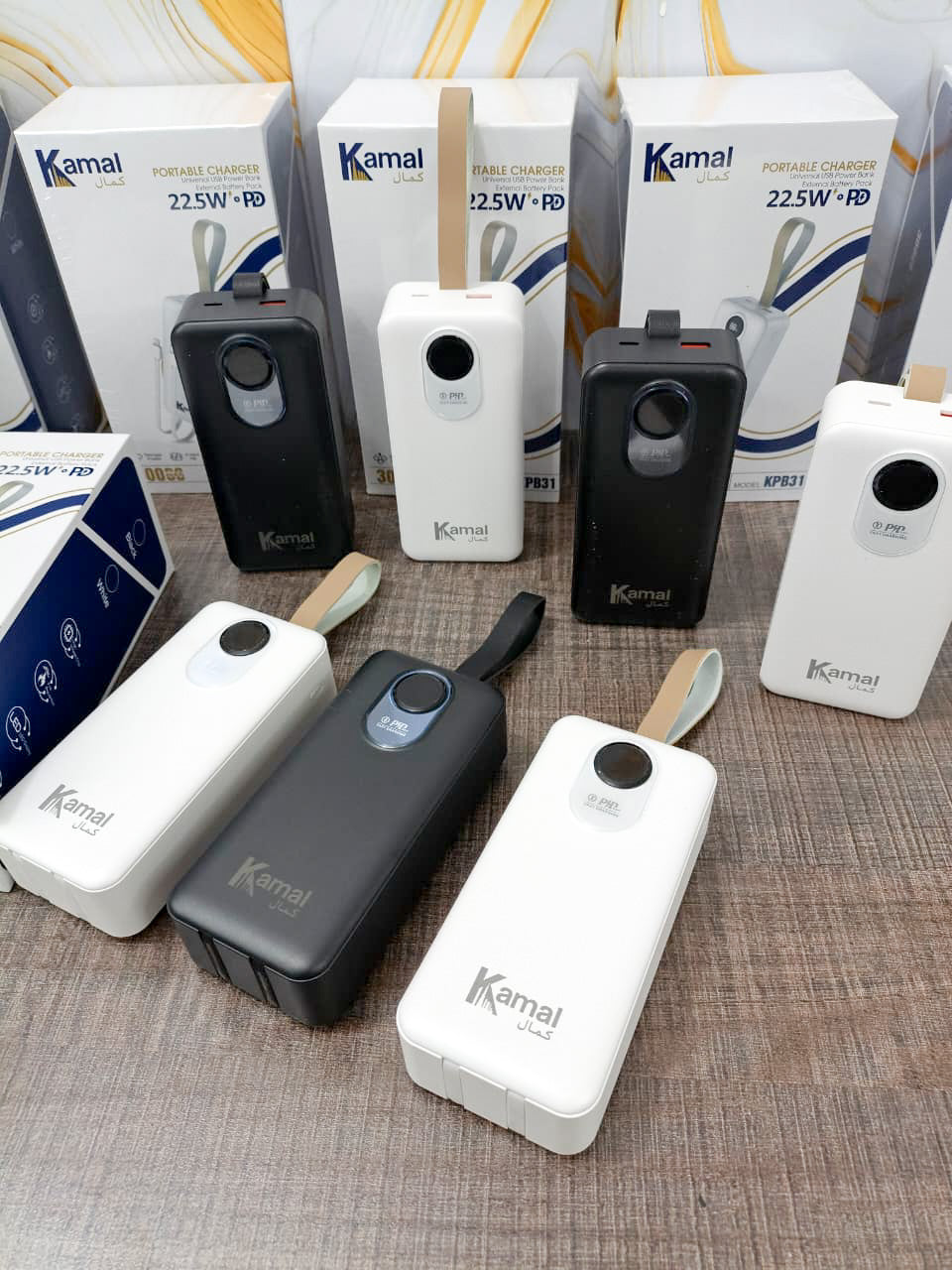 Kamal KPB31 30,000mAh Portable Power Bank (22.5W PD).