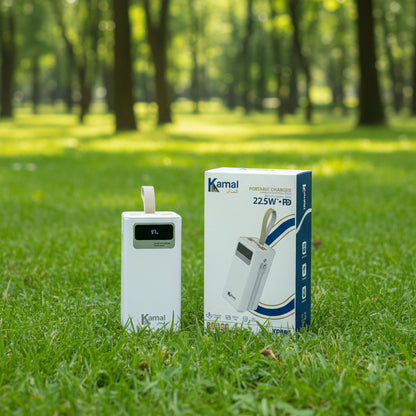 Kamal KPB80 UltraCharge Power Bank - 80000mAh | 80W Fast Charging | PD 22.5W