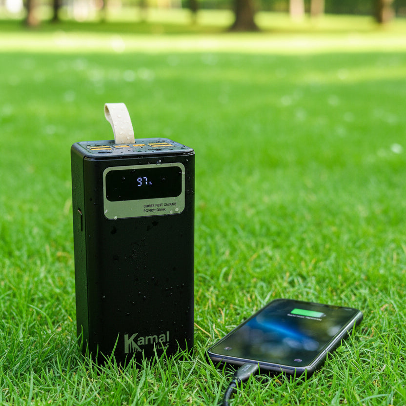 Kamal KPB80 UltraCharge Power Bank - 80000mAh | 80W Fast Charging | PD 22.5W