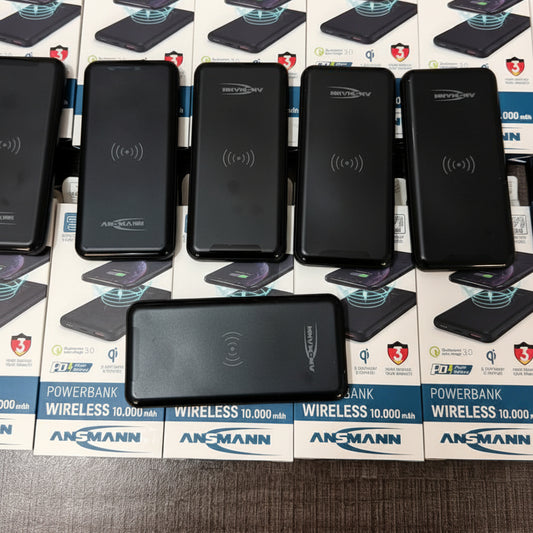 (3Years Warranty) Germany Lot Powerbank 10000mAh PB218 Wireless Type C and (3Years Warranty)