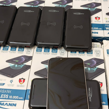 (3Years Warranty) Germany Lot Powerbank 10000mAh PB218 Wireless Type C and (3Years Warranty)