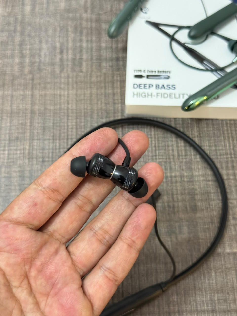 1 Year Warranty Kamal KNB05 Bluetooth Neckband Deep Bass & HD Calls