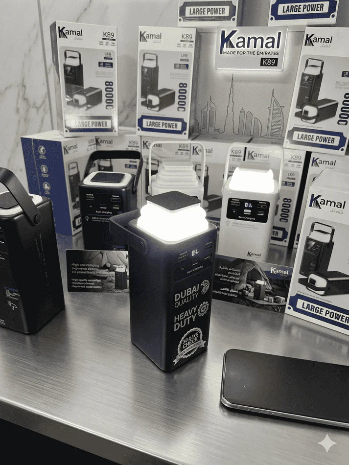 The Titan 80K Full Lithium Ultra-High Capacity 65W Fast Powerbank
