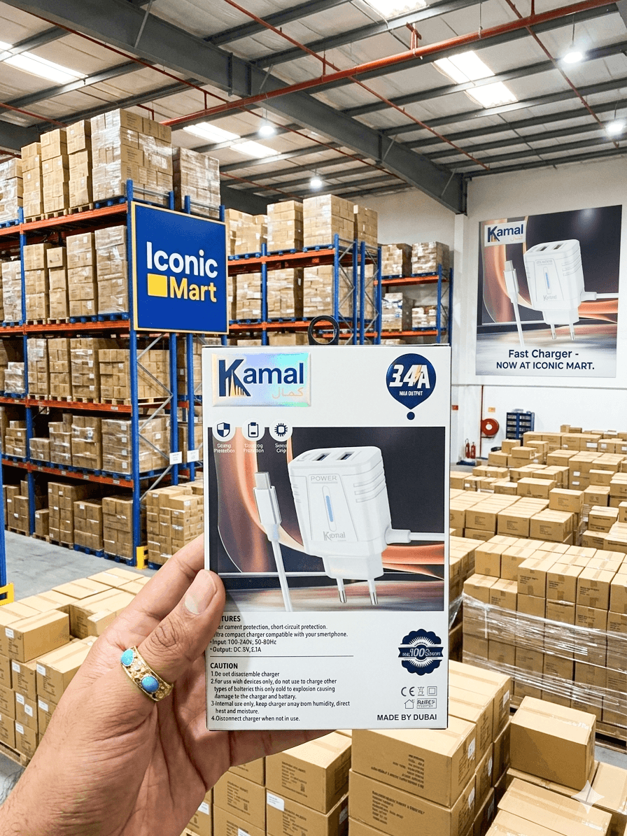 Kamal K812 Type C 3.4A Super Fast PD Wall Charger