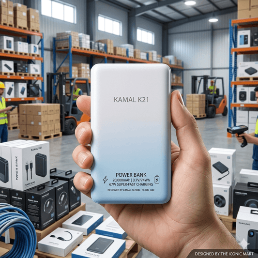 KAMAL 67W super-fast charging 20,000mAh High Multi-Cable Design