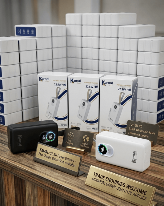 Kamal KPB31 30,000mAh Portable Power Bank (22.5W PD).