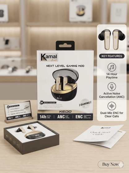 (Touch Camera) Kamal K950 Next-Level Gaming Earbuds – ZERO PAIN