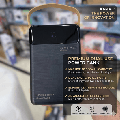 Massive Capacity 160,000mAh,  88W Super Fast Charging 9-layer protection  KPB-0161,