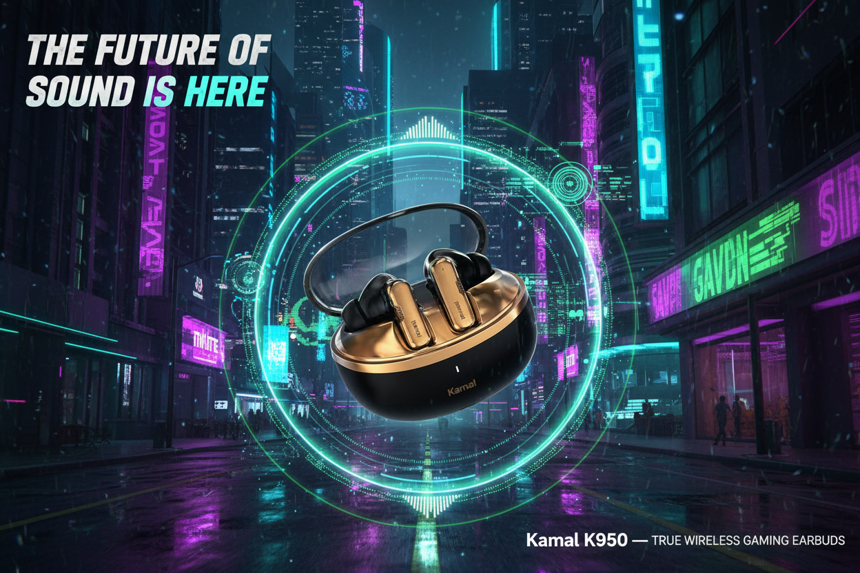 K950 Cyberpunk City Banner